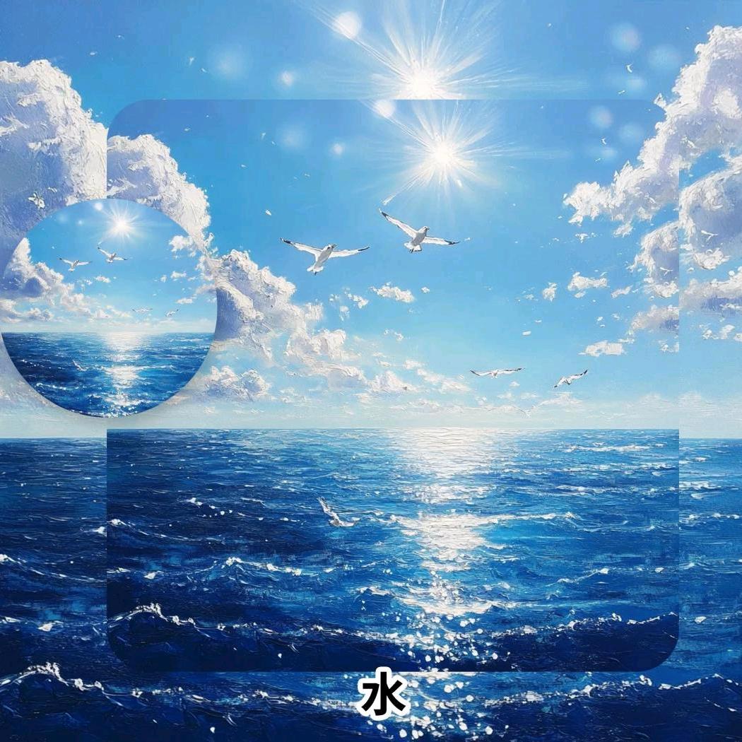 蓝天白云