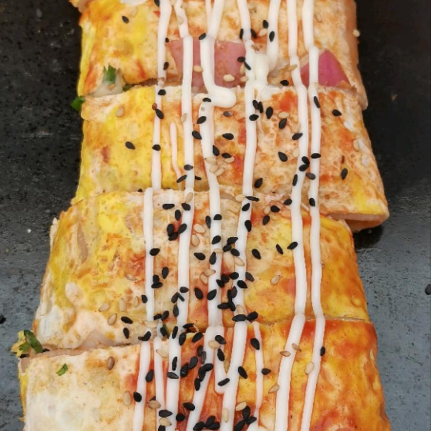 悠悠家芝士火鸡烤冷面