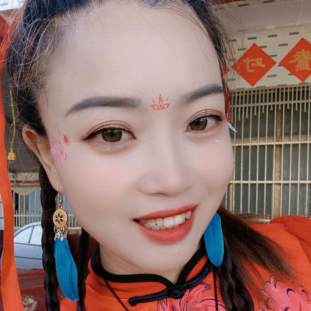 大荔眼镜妹《南湖红红鼓舞团》