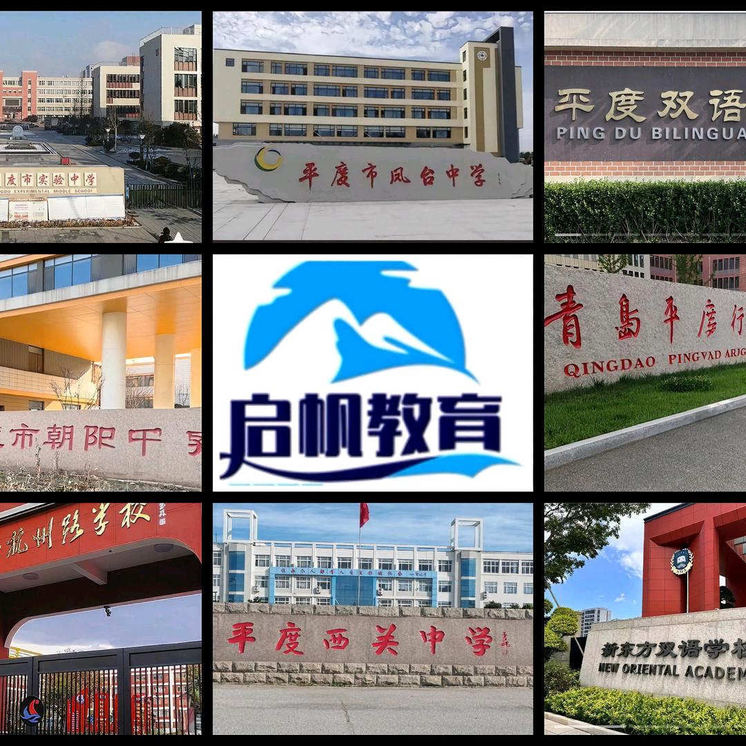 启帆教育（平度初中数学做题技巧视频分享）