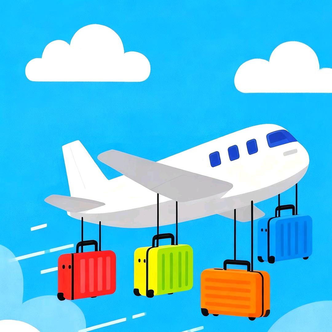 爱赖床的回国行李搬运达人