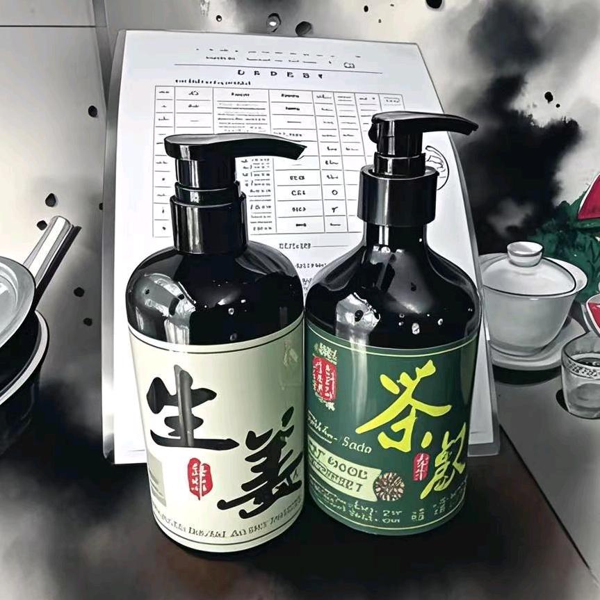 廣西中藥茶麩/生姜洗髮乳