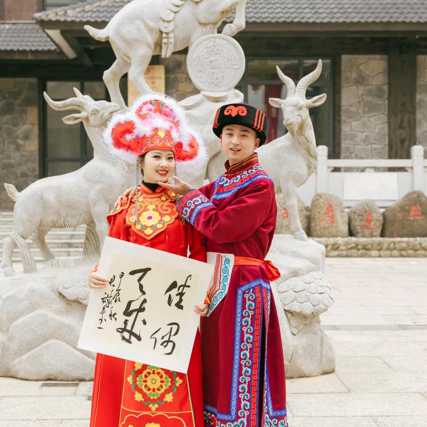 水墨青花花艺坊