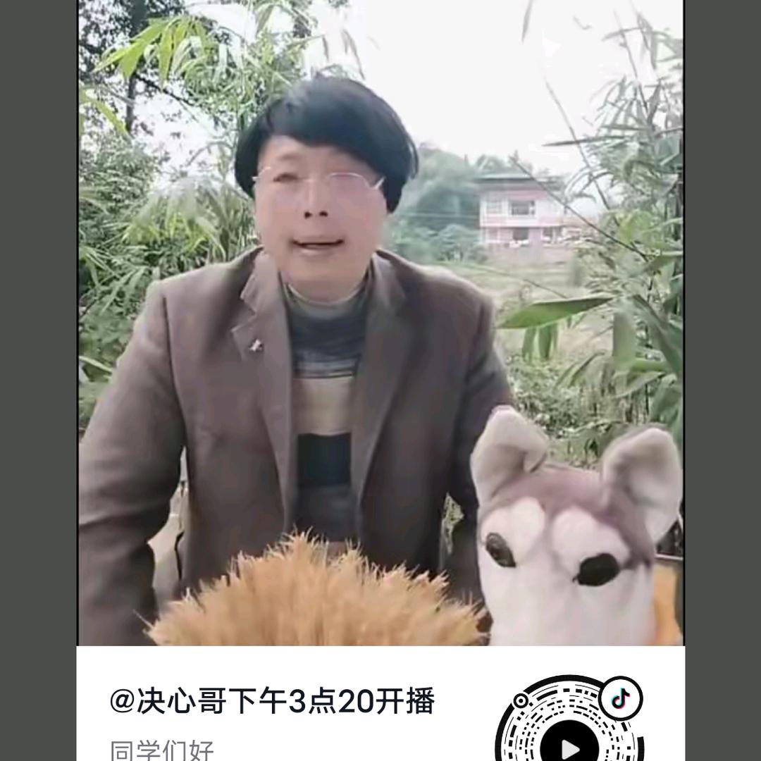 决心哥下午3点20开播