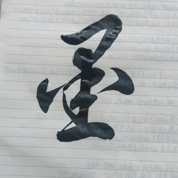 林姐爱写字