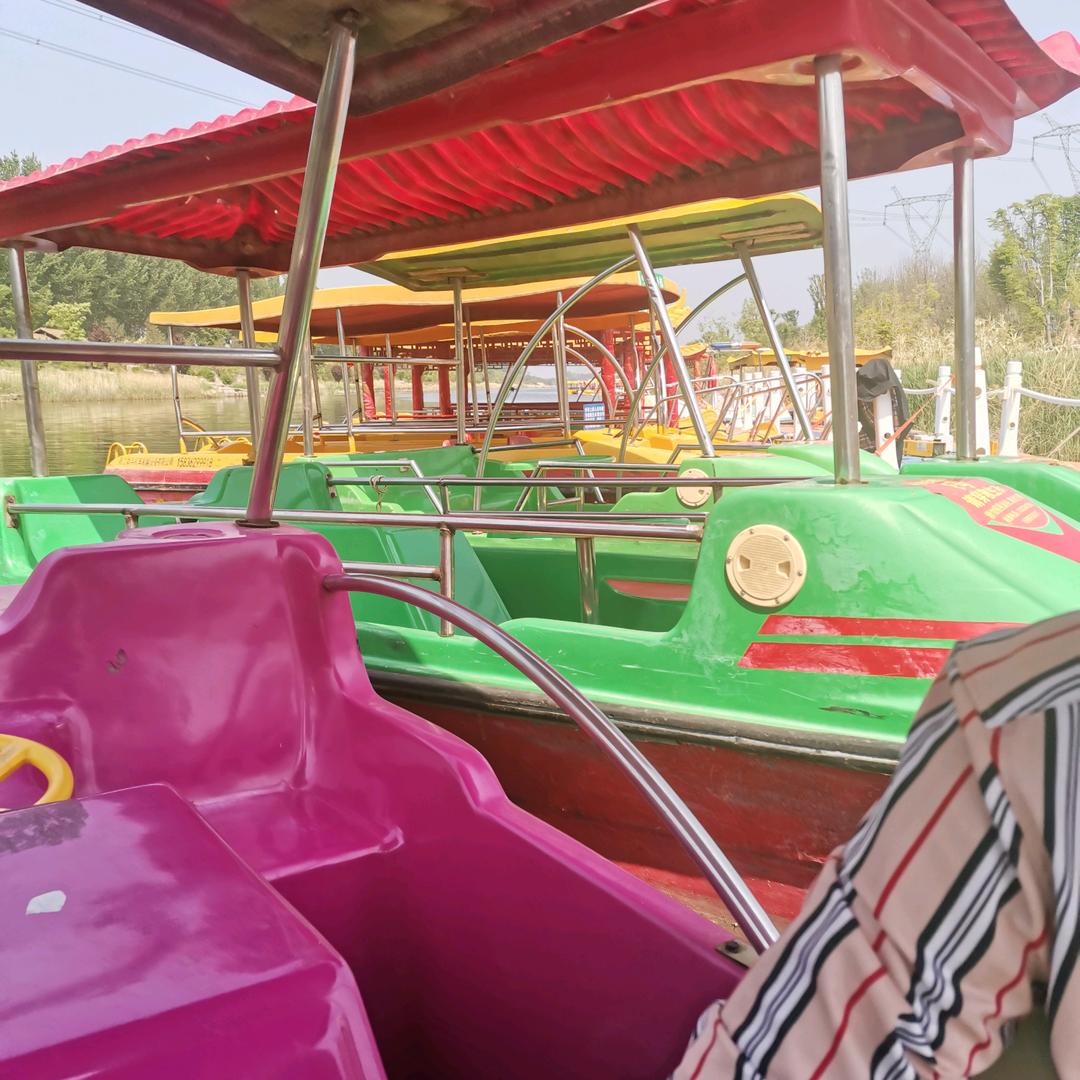 商水张坡网红桥坐船