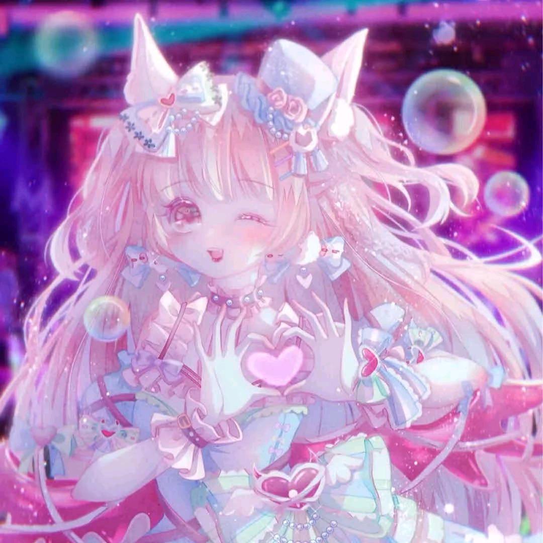 小粉花花