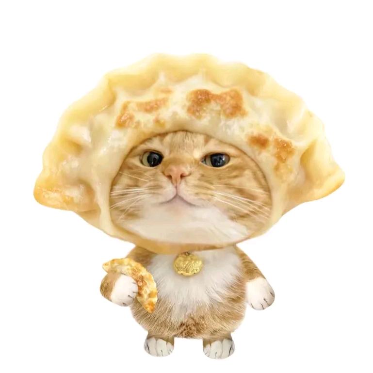 小猫煎饺