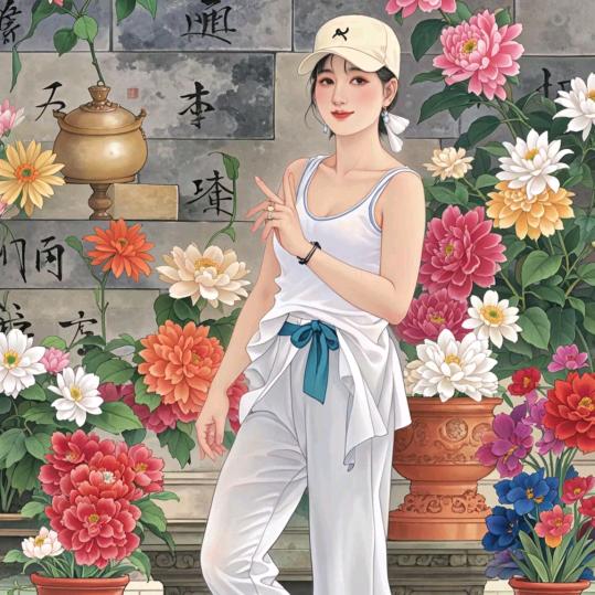 晴空万李