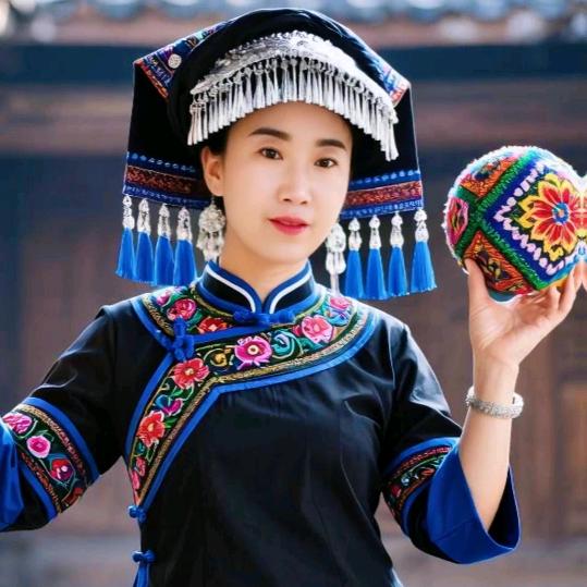 少数民族农村姑娘💞