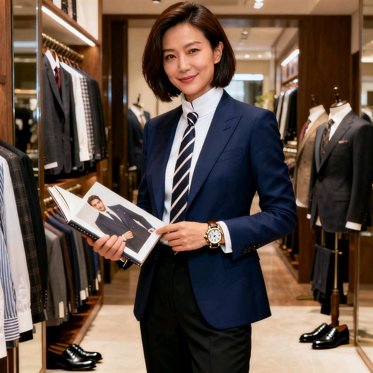 欣玲服饰高端男装专场