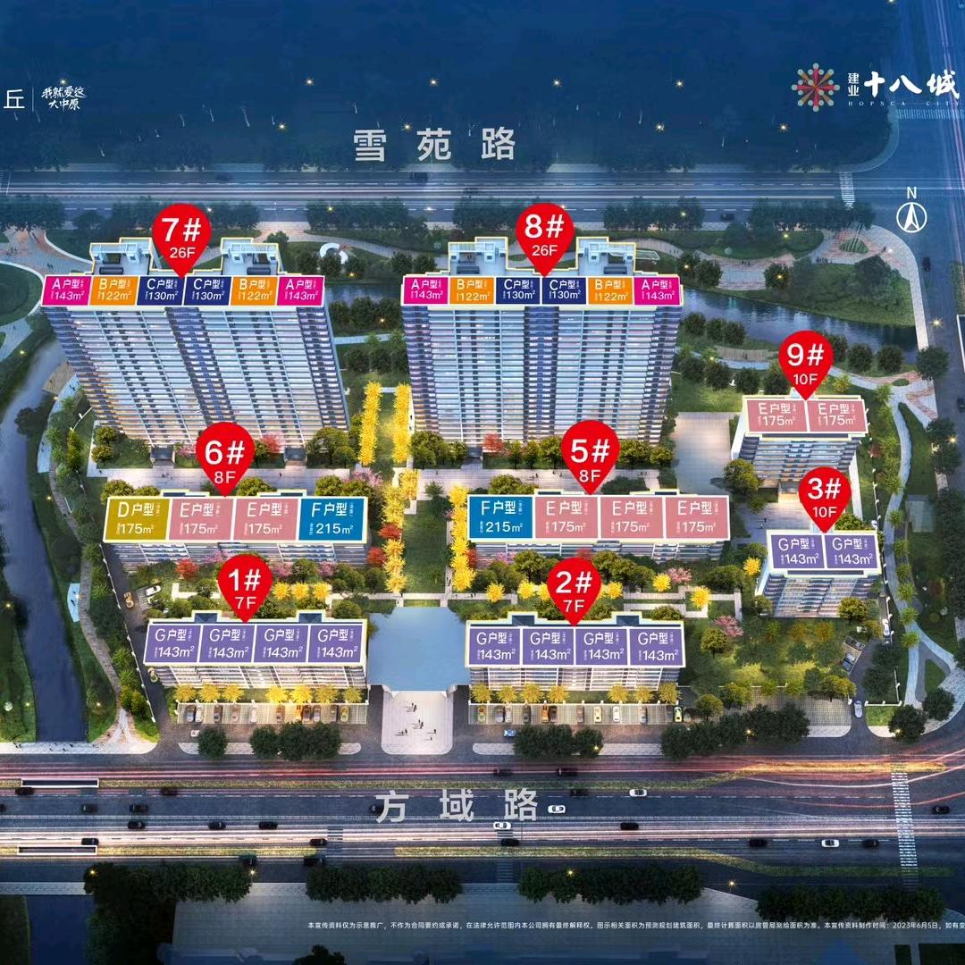 建业十八城9期夏前