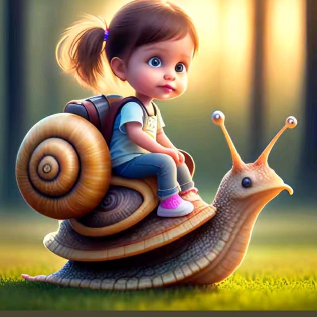 এ᭄牵着蜗牛去散步ഒᩚ࿐