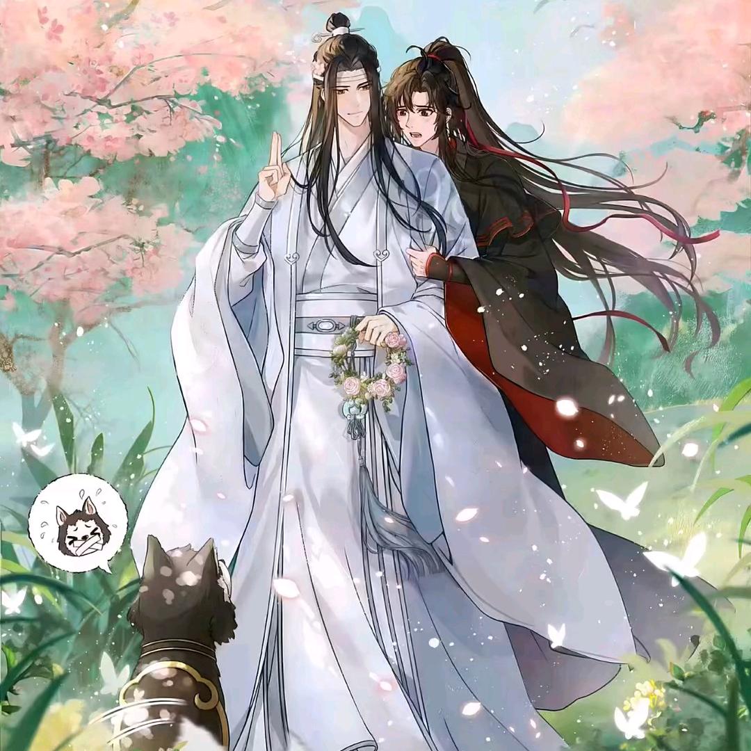 月色落肩头头像