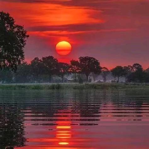 夕阳西下