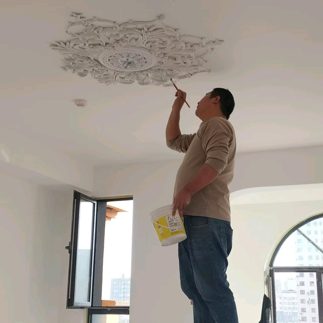 渭南专业贴石膏线安装法式PU线定制