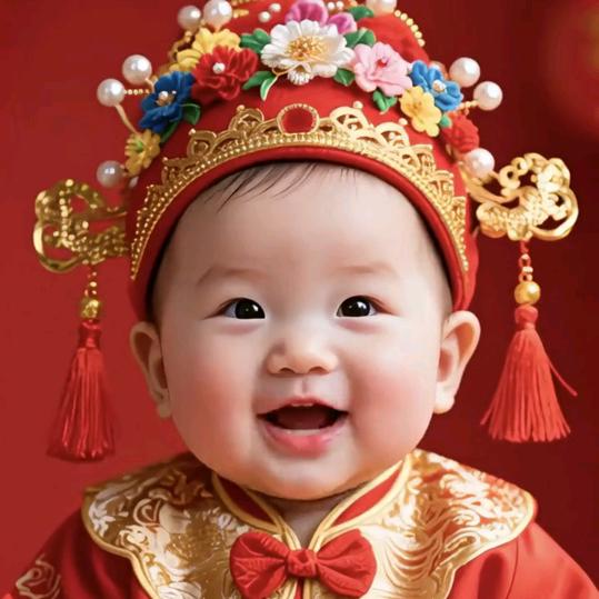 萌娃送福