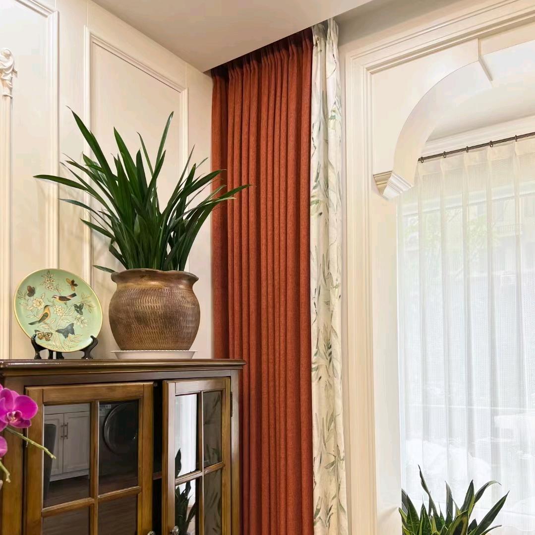 欧典窗帘墙布软装