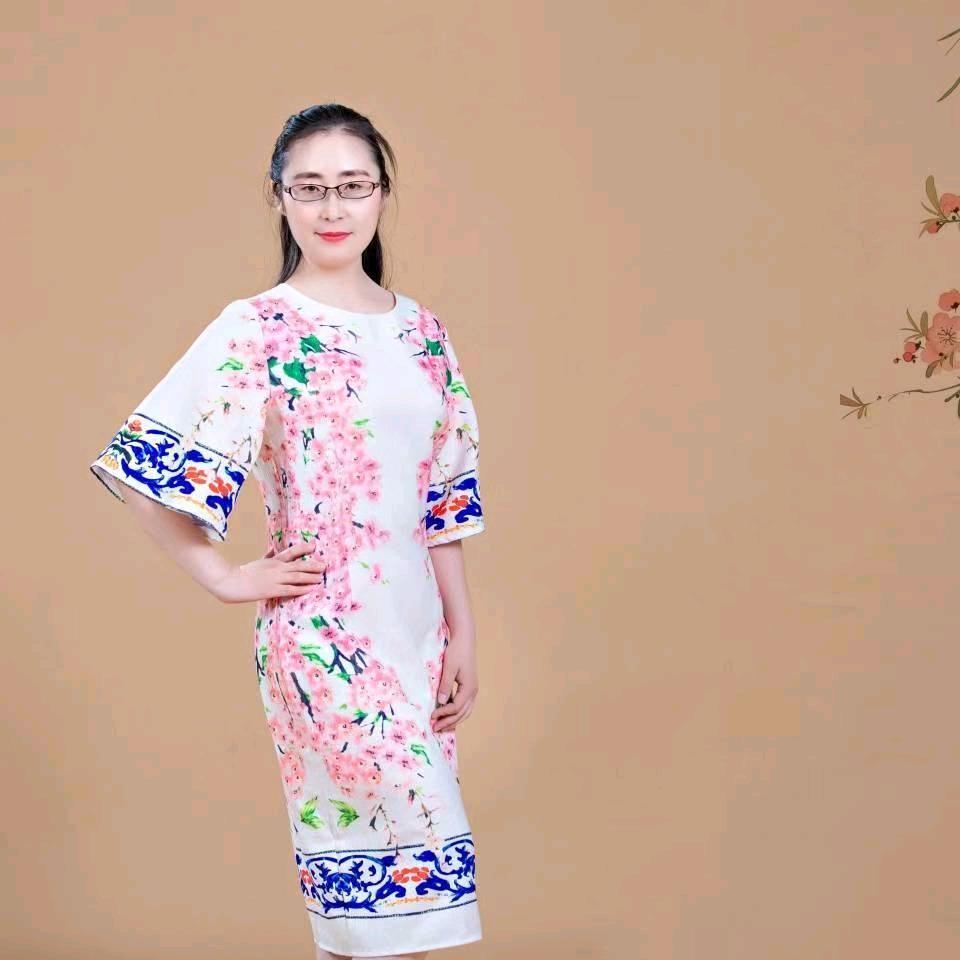 教书法的刘老师