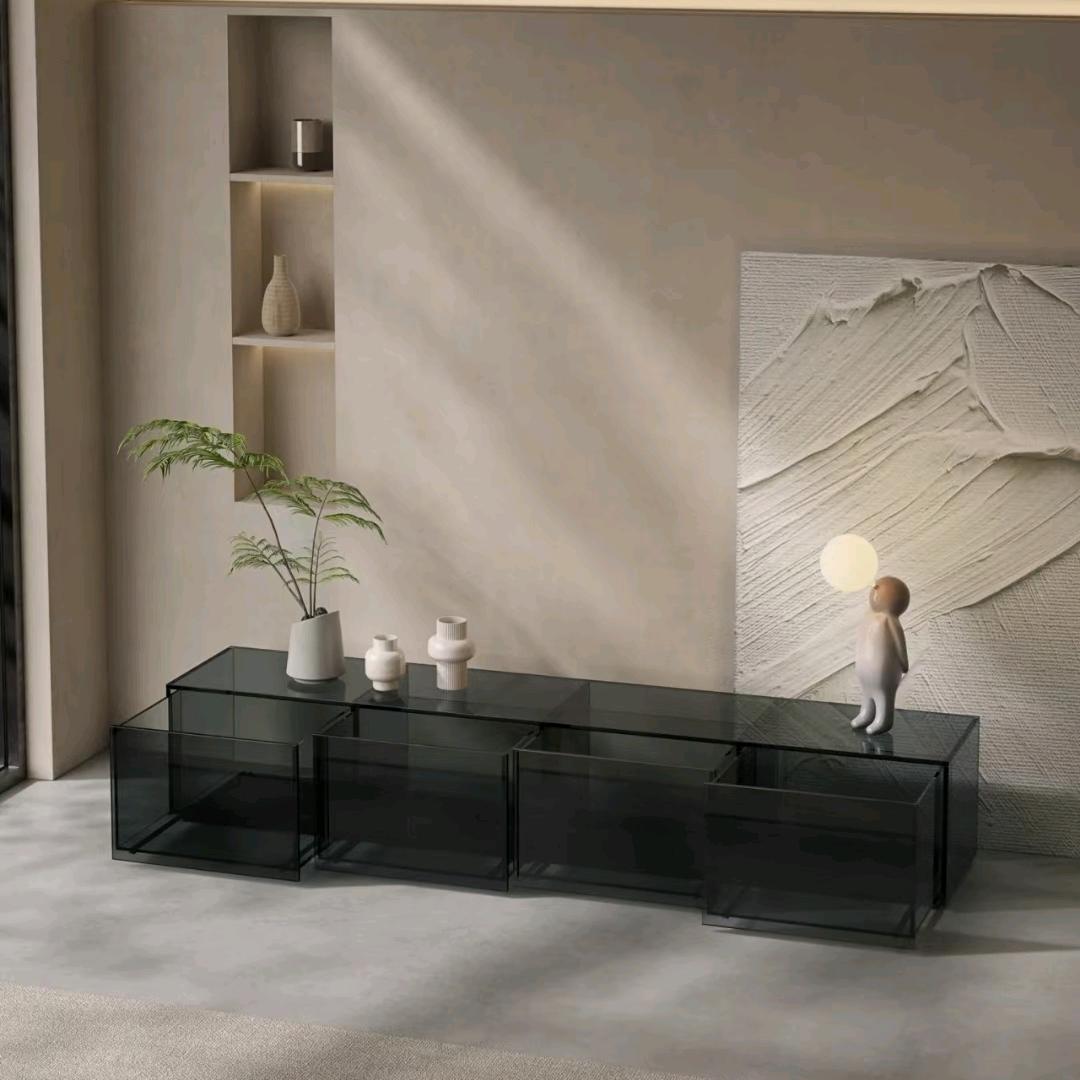 星海 订制亚克力茶台 岛台