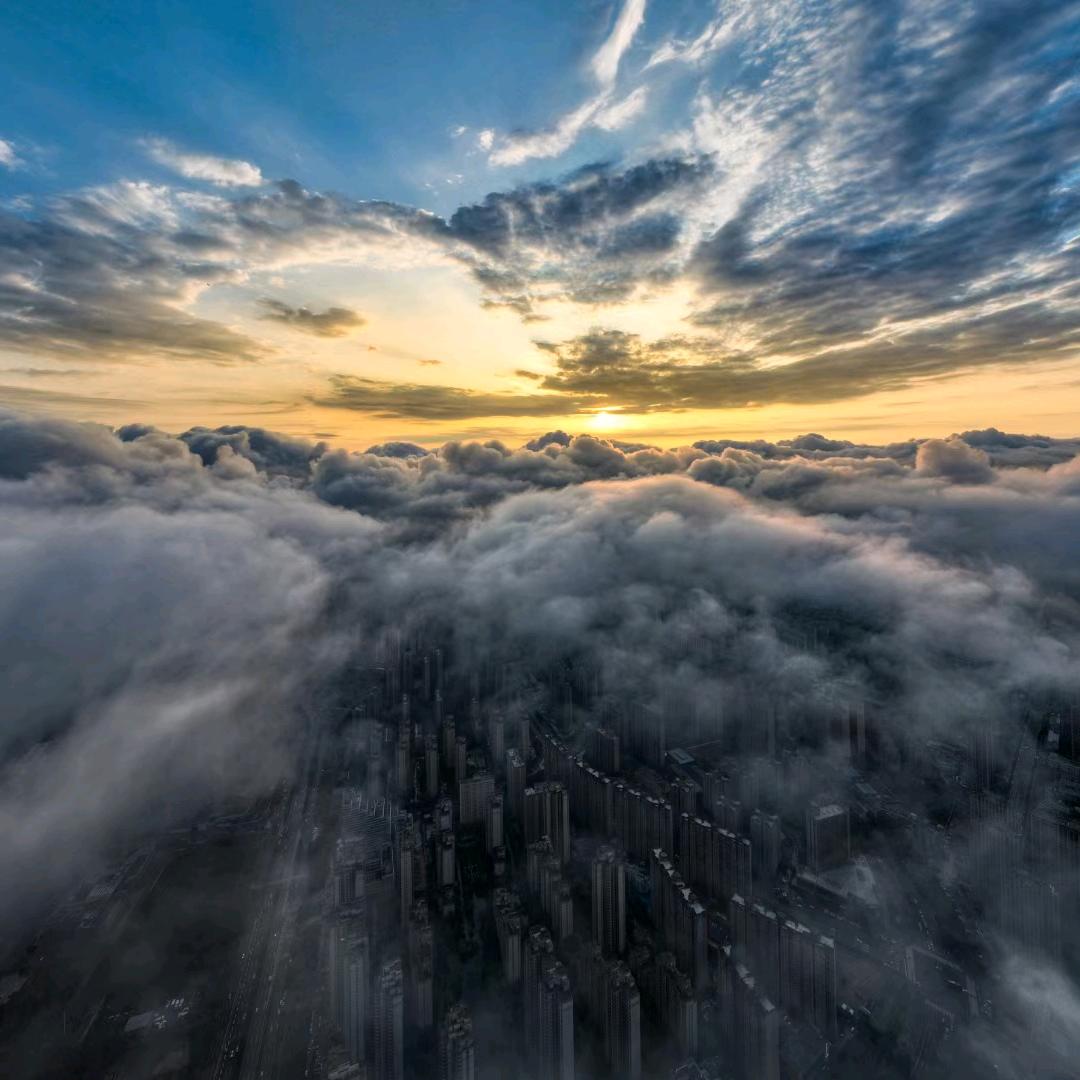 宁河实景航拍