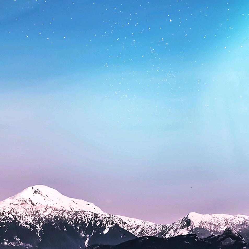 雪天蓝