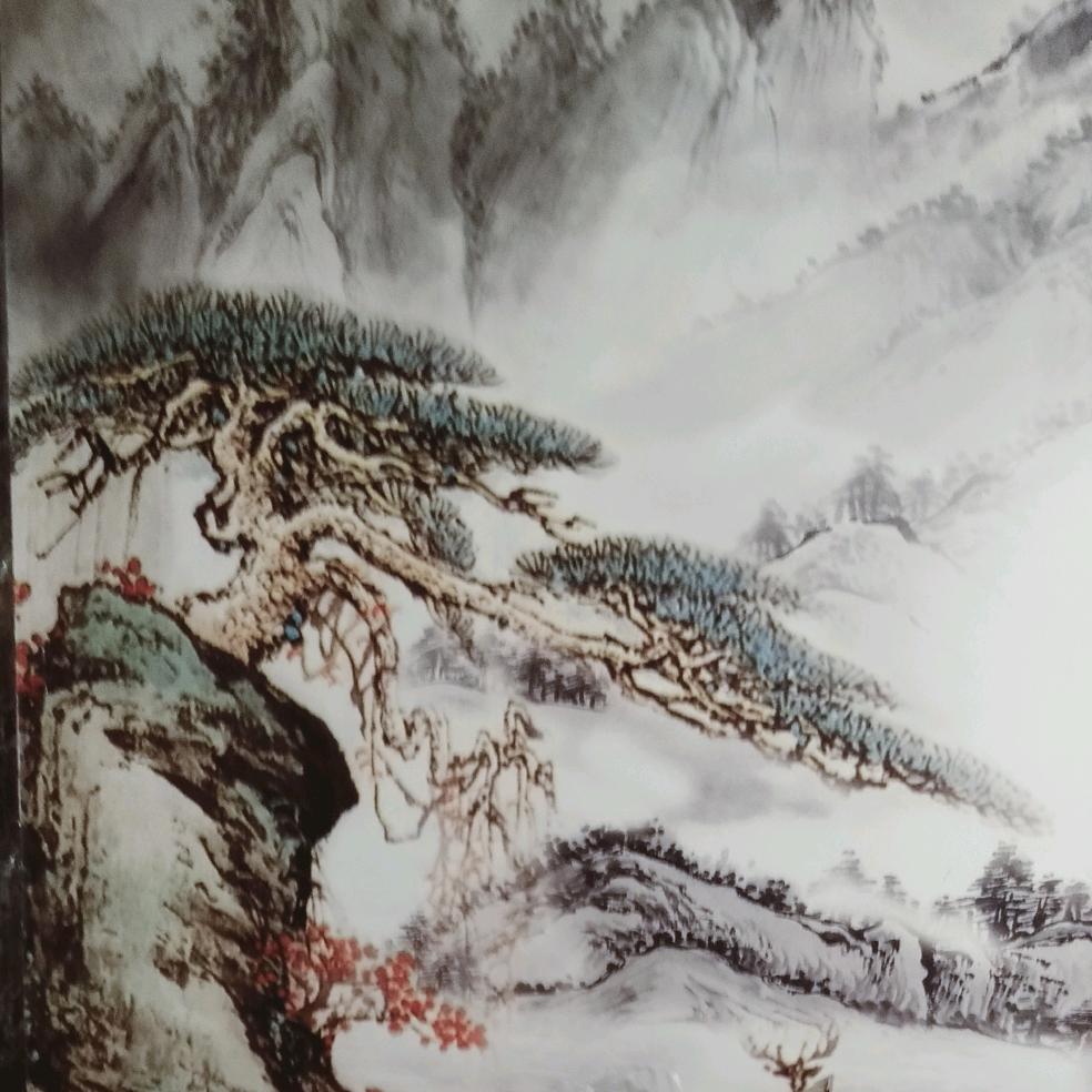 寒江孤影