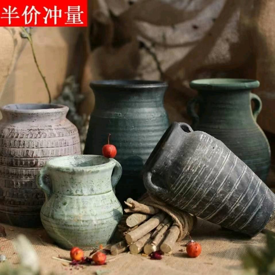 一禅家土陶罐