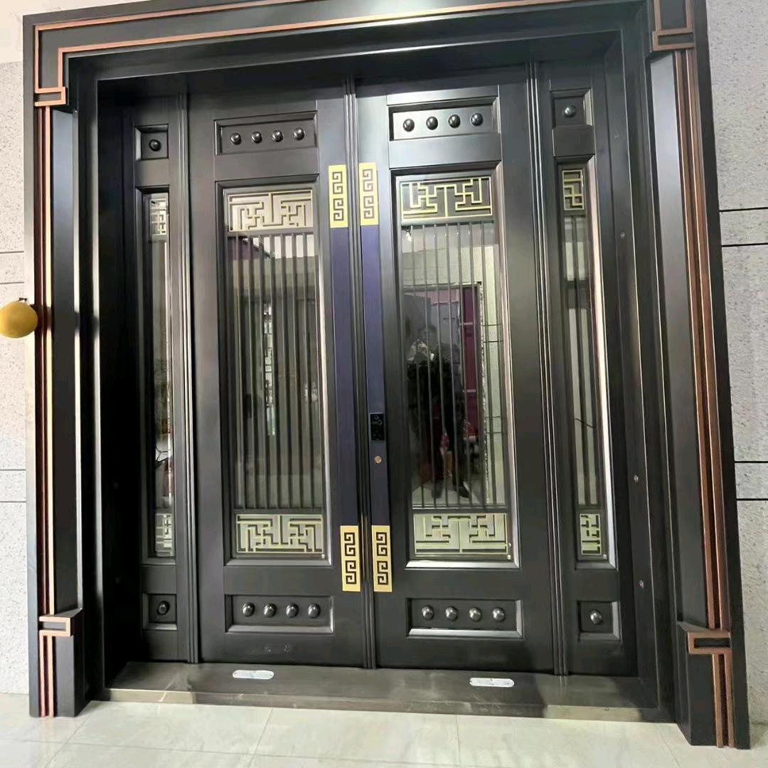 安居门业(高档锌合金别墅门，街门)