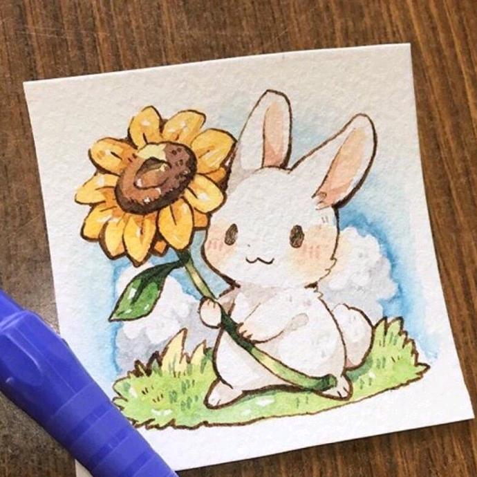 吉祥如意兔儿头像