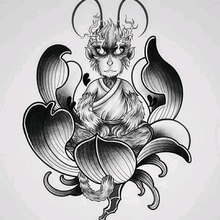 嘴角上扬（慕云堂陶刻）