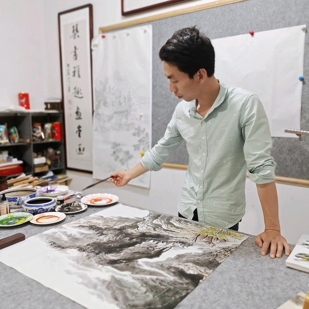 杉山两条河
