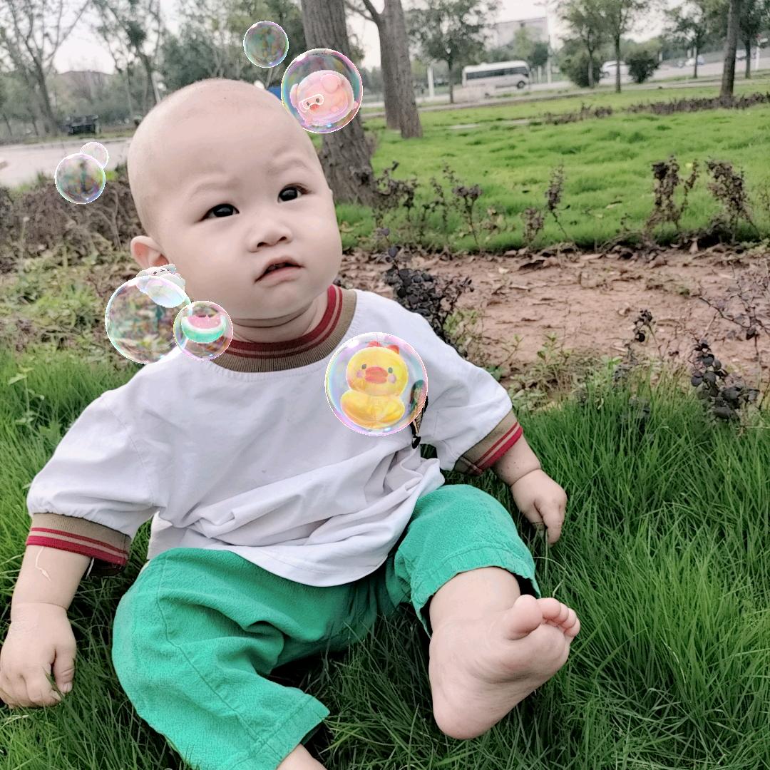 宝贝的精彩瞬间