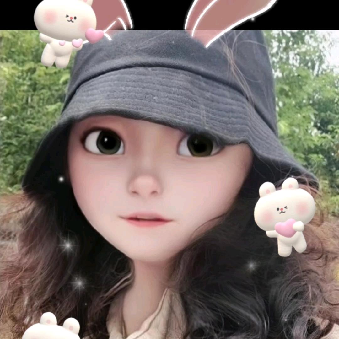 美得冒泡