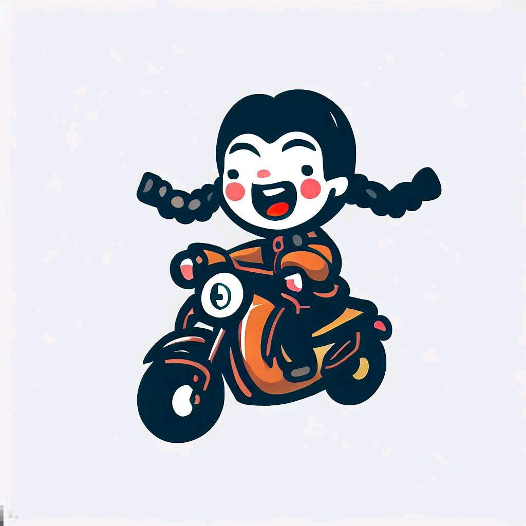 爱骑车的纸小姐