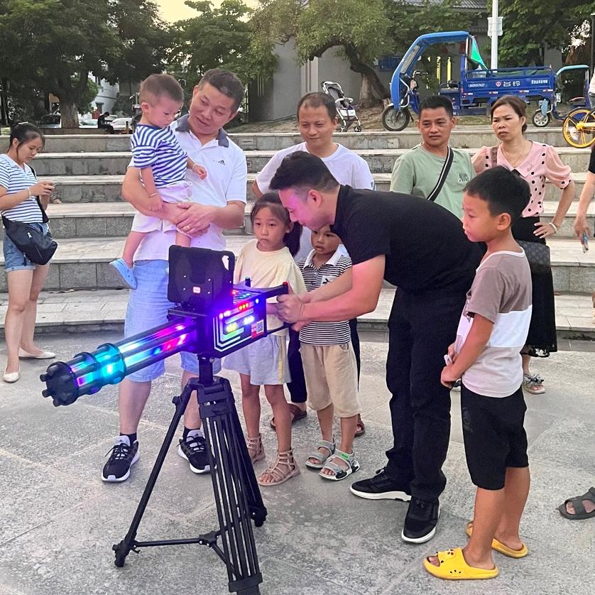 AR游乐设备加特林