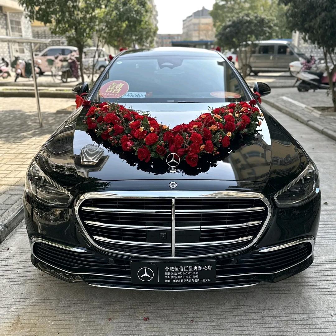 @岐山海龙商行  婚礼奔驰车队