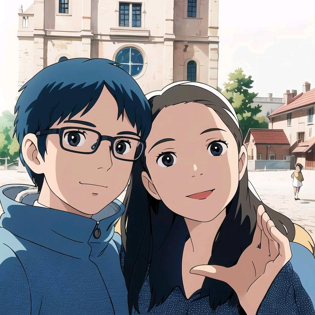 明月满于画卷中