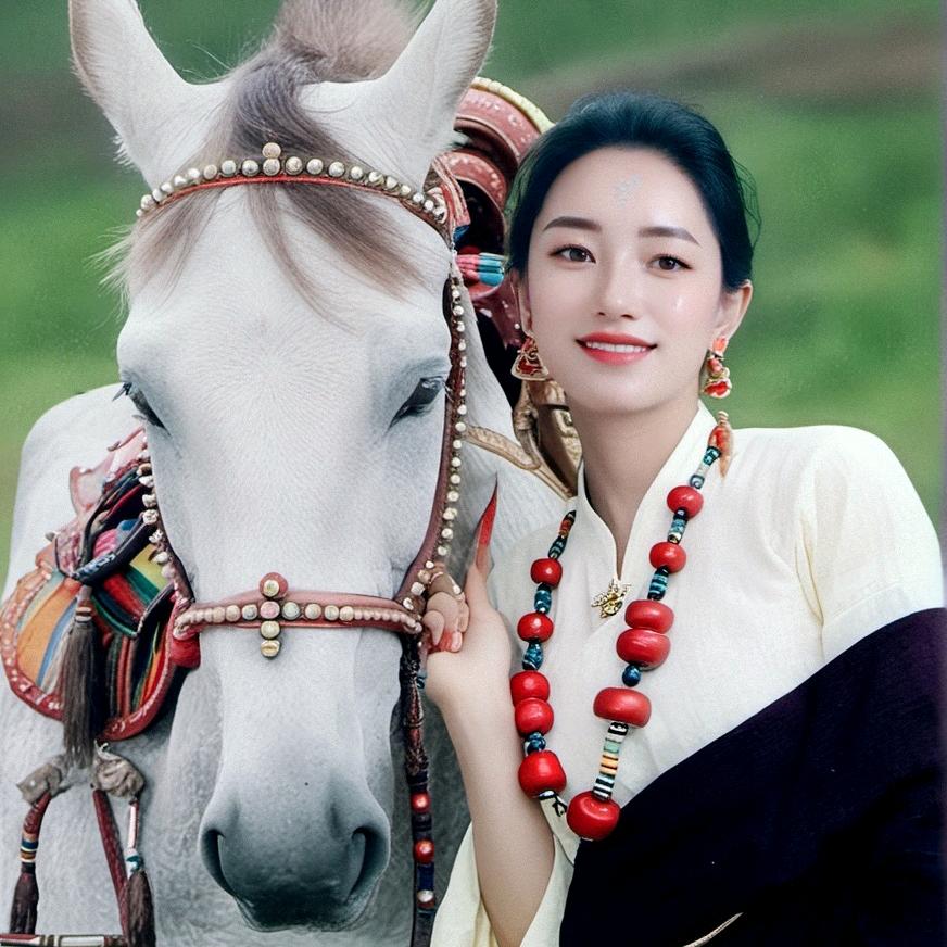 藏族姑娘