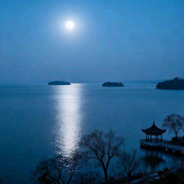 五湖秋月