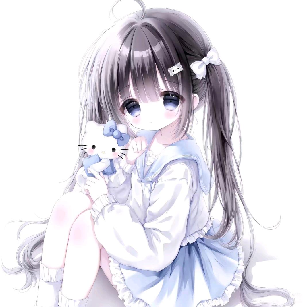 女孩可爱