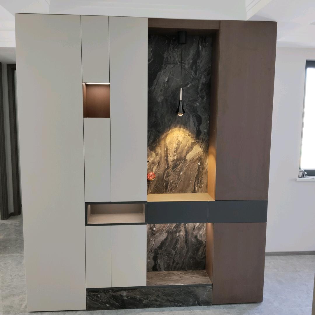 美学高案木作落地～孙师傅