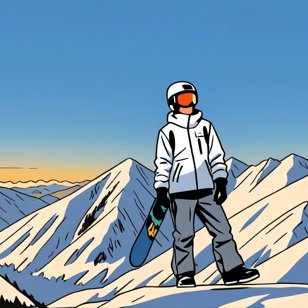 禾木滑雪跟拍师龙龙