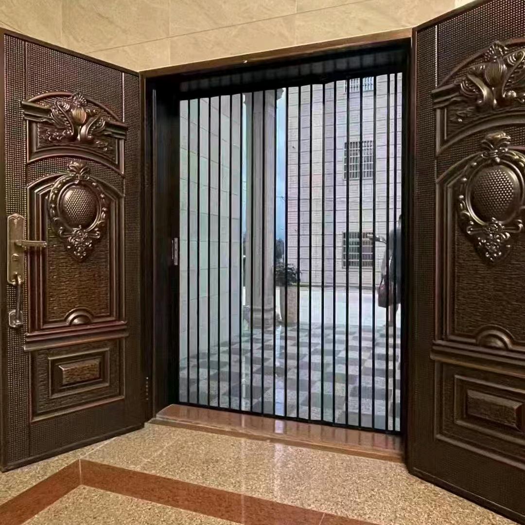 金刚纱网折叠门厂家 小黄