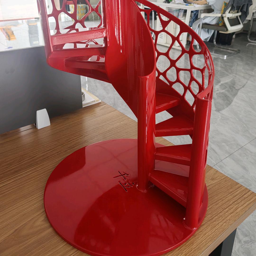 成都千立金属旋转楼梯源头工厂  钢材加工