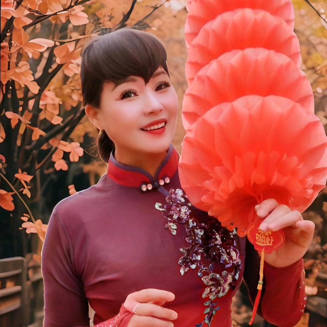 扶风县舞蹈协会主席张乃琴（周风唐韵鼓舞）