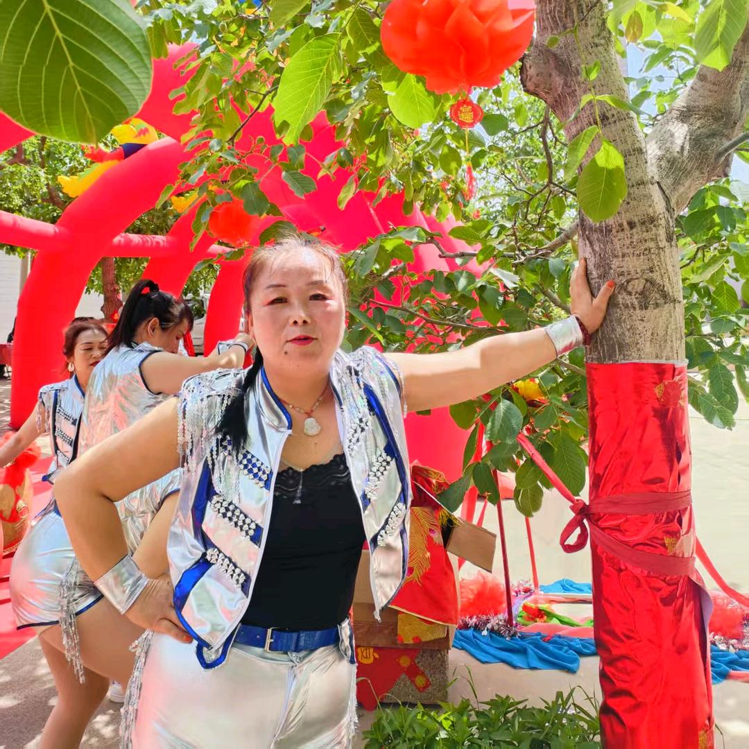 穆桂英鼓舞团，，合阳珍姐