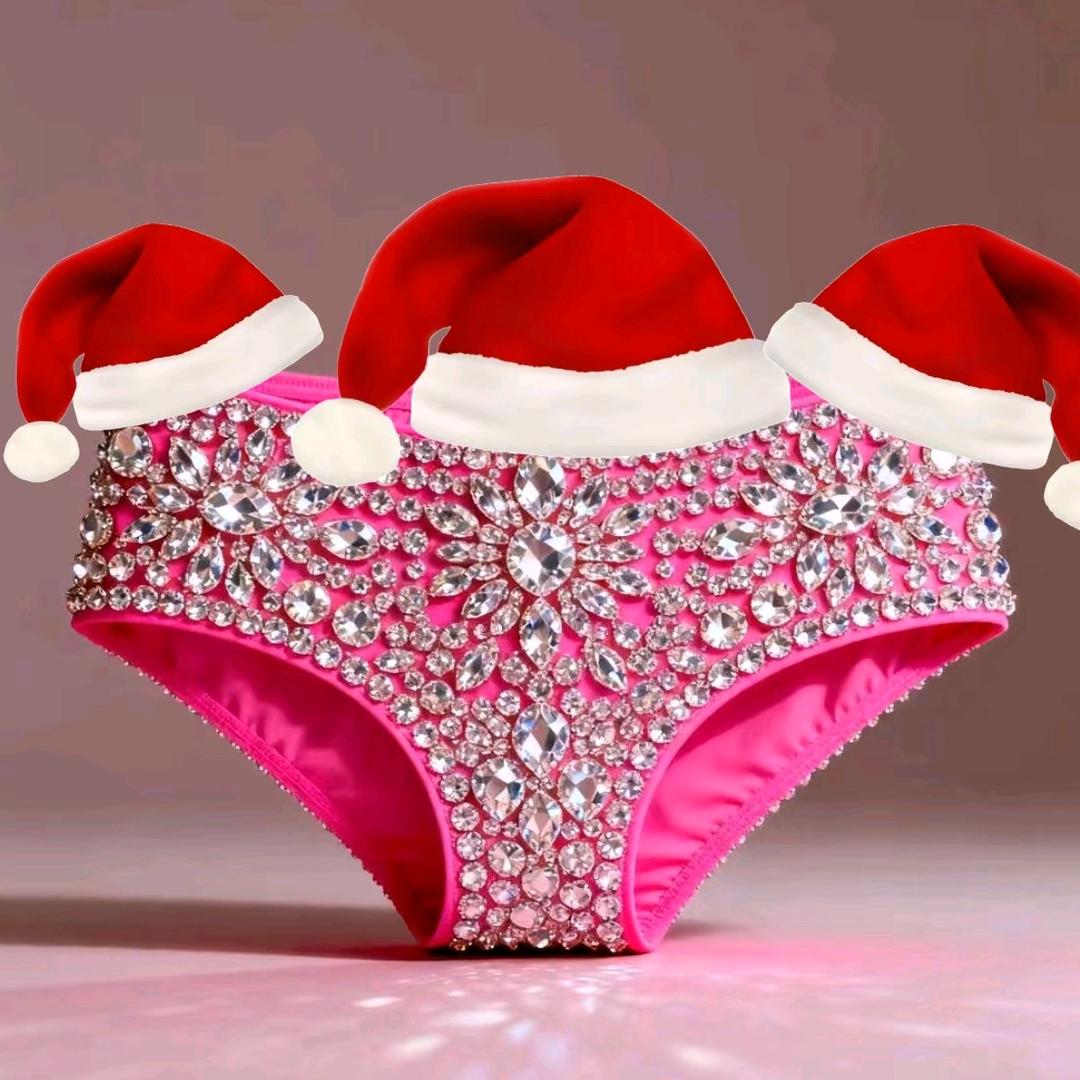 许二木的粉色镶钻闪耀超大裤衩（天一牙粉版