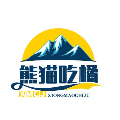 熊猫吃橘子