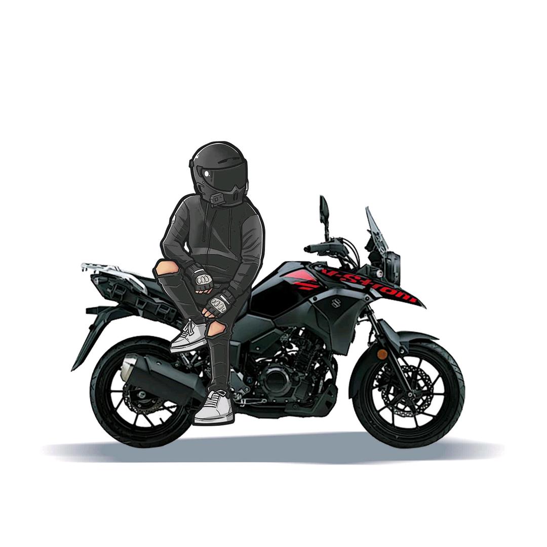 🏍把自己晒黑点说明没白活